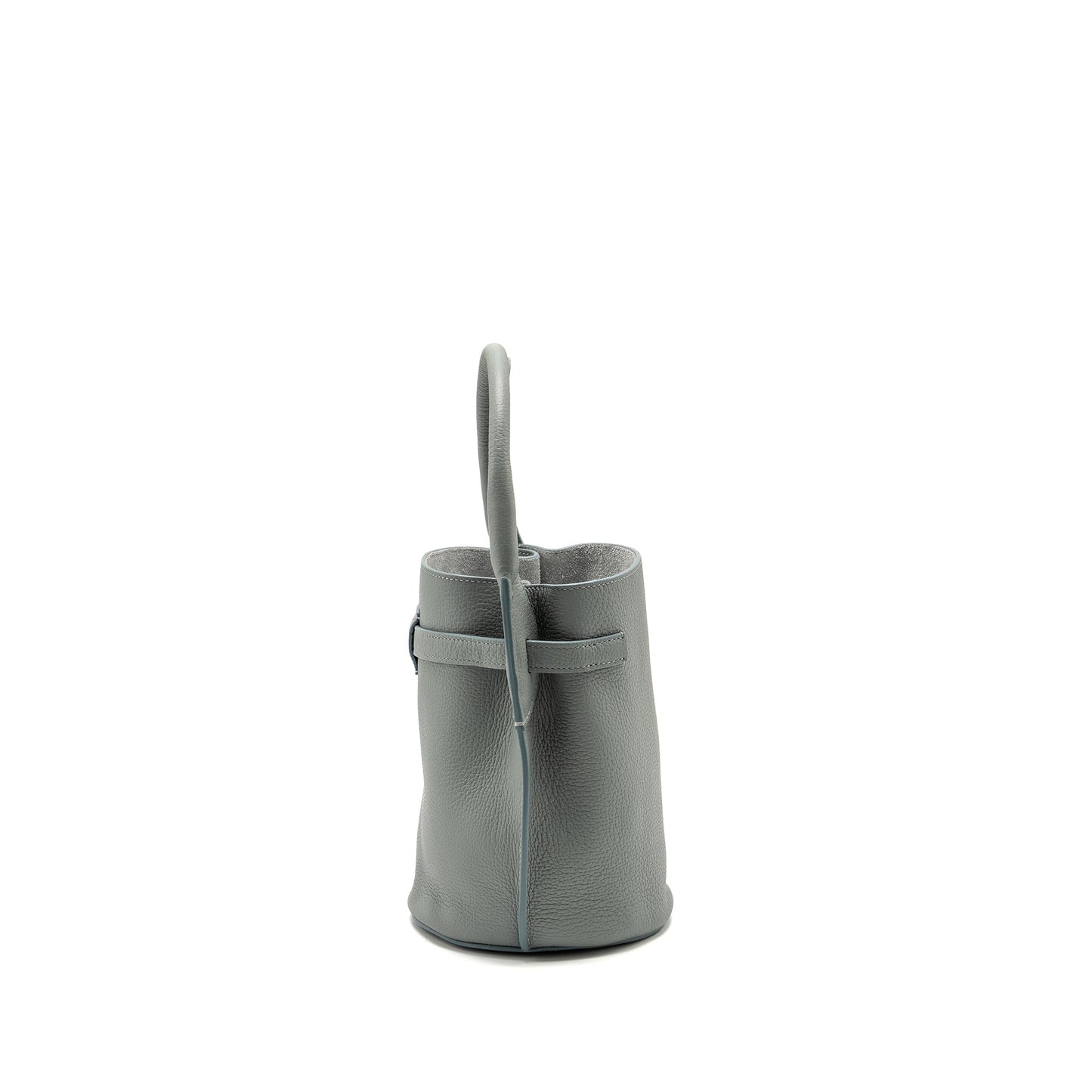 Celine Nano Bucket Big Purse Grained Calfskin Storm