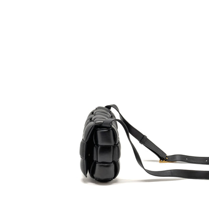 Bottega Veneta Padded Cassette Lambskin Black
