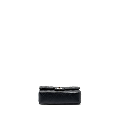 Chanel Small Classic Double Flap Bag Caviar Black SHW (microchip)