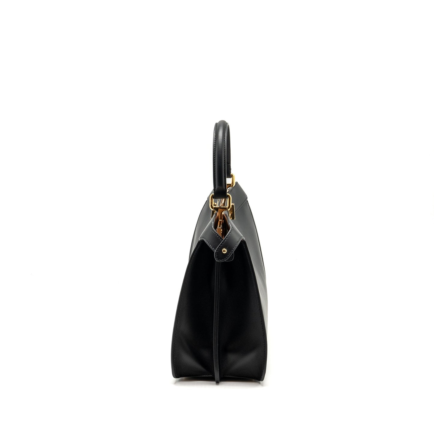 Fendi ISEEU Medium Peekaboo Calfskin Black/Light Pink