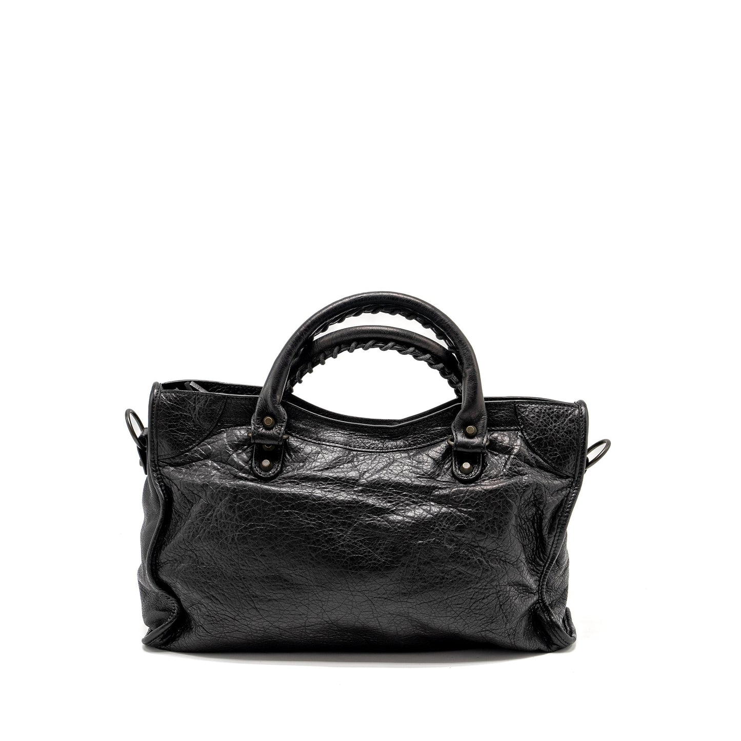 Balenciaga Giant City Purse Leather Black ruthenium Hardware