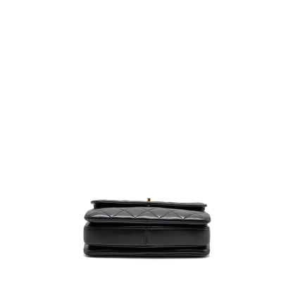 Chanel Top Handle Trendy CC Flap Bag Lambskin Black LGHW