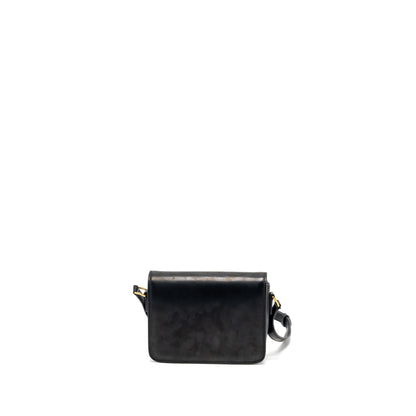 Celine Teen Triomphe Purse Calfskin Black