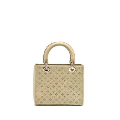 Dior Medium Lady Dior Leather Beige