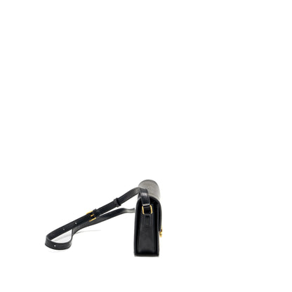 Celine Teen Triomphe Purse Calfskin Black