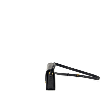 Celine Teen Triomphe Purse Calfskin Black