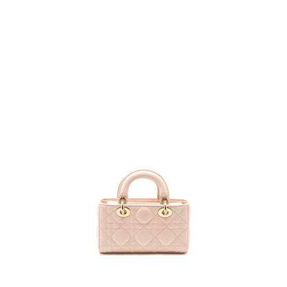 Dior Lady D-Joy Micro Purse Lambskin Powder Pink