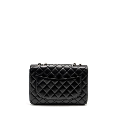 Chanel Jumbo Classic single Flap Bag Lambskin Black SHW