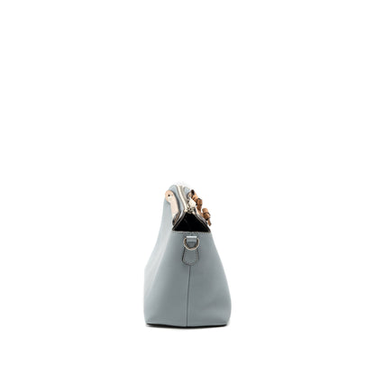 Fendi by the way calfskin multicolour light blue / pink
