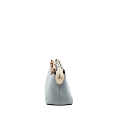 Fendi by the way calfskin multicolour light blue / pink
