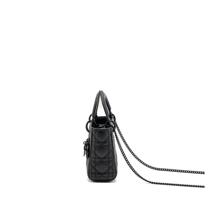 Dior Mini Lady Dior Calfskin So Black