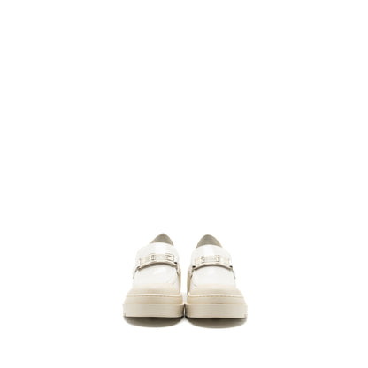 Dior size 38.5 code loafer calfskin white