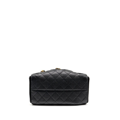 Chanel Small 25 Bag Caviar Black GHW (Microchip)