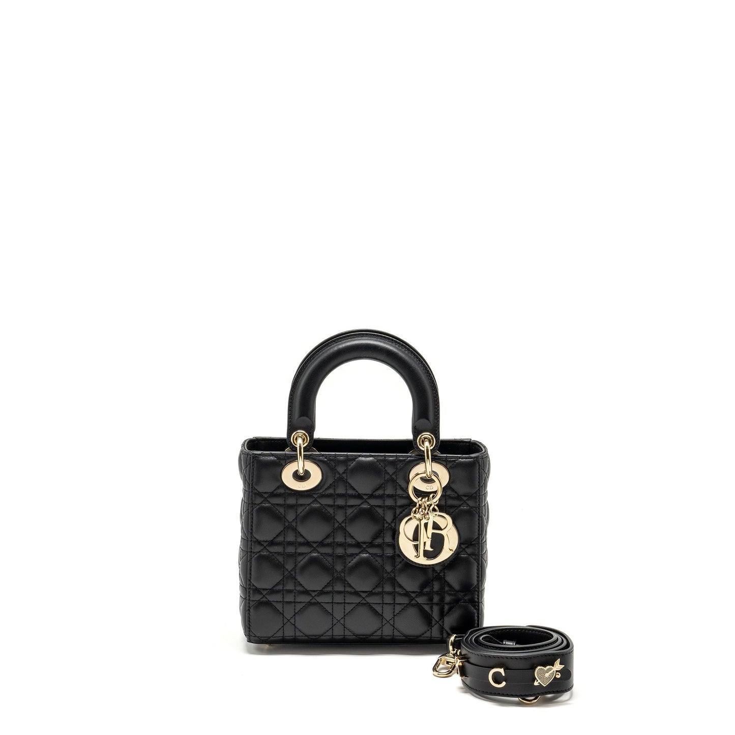 Dior small My abc lady dior lambskin black