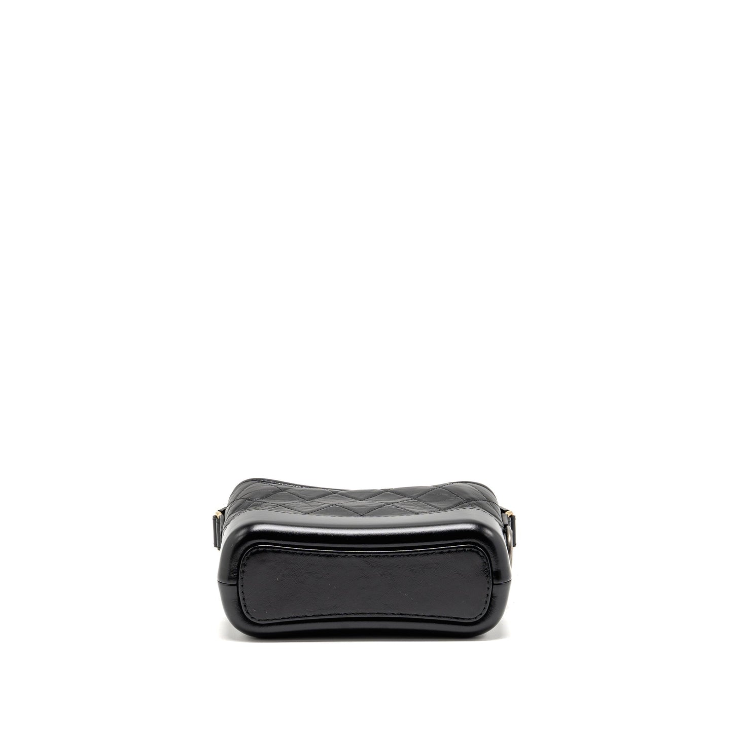 Chanel Small Gabrielle Hobo Bag with Top Handle aged calfskin black multicoloured hardware