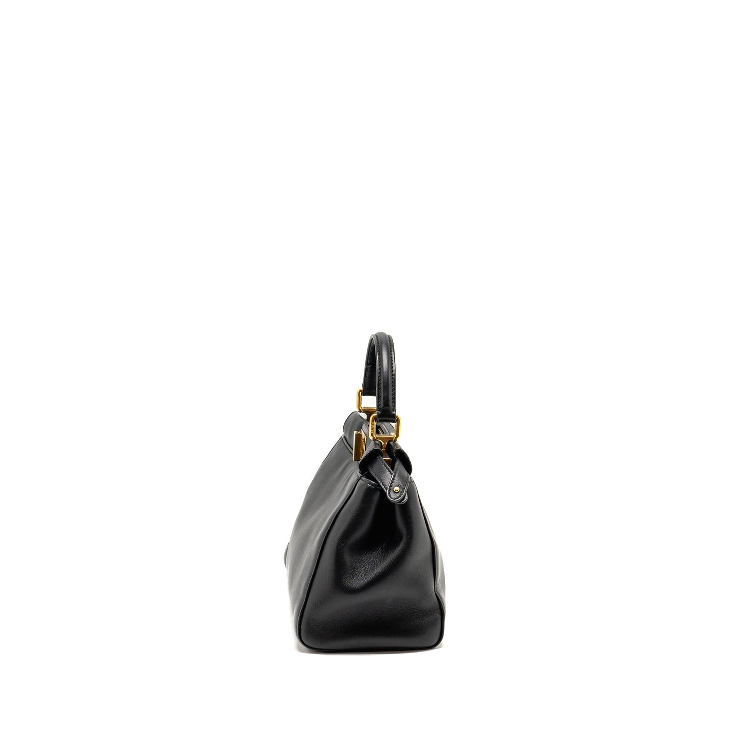 Fendi Mini Peekaboo Lambskin Black