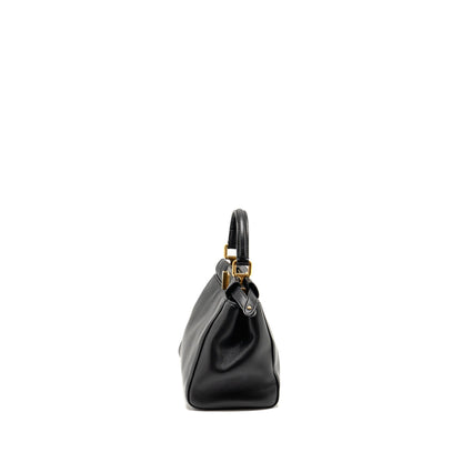Fendi Mini Peekaboo Lambskin Black