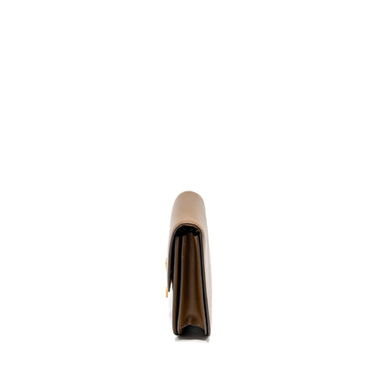 Celine Medium Classic Box Purse Calfskin Camel