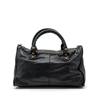 Balenciaga G21 Work Purse Leather black