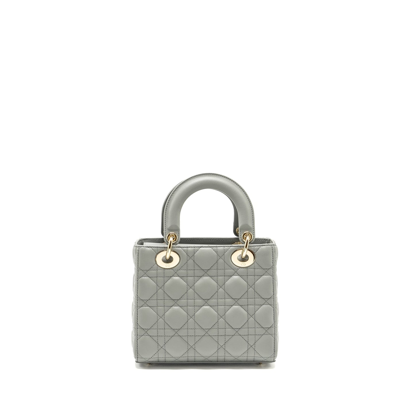Dior My Dior Small Lady Dior Lambskin Stone Grey