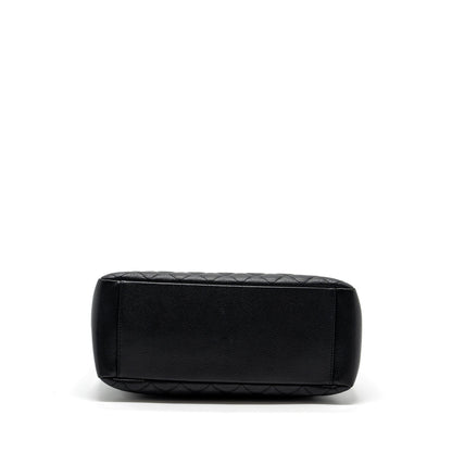 Chanel grand shopping tote bag caviar Black GHW