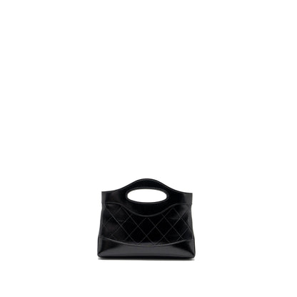 Chanel 24C mini 31 clutch with chain shiny calfskin black LGHW (microchip)