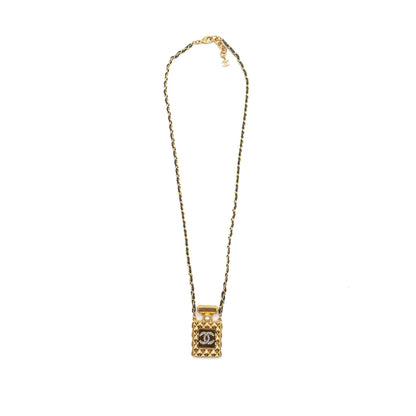 Chanel Large Model Perfume Bottle necklace GHW