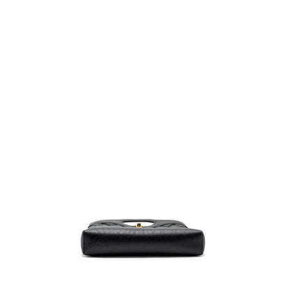 Chanel 23A Mini 31 Bag Calfskin Black LGHW (microchip)