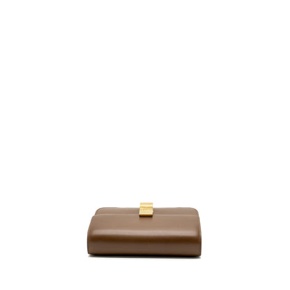 Celine medium classic box Purse calfskin camel