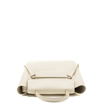 Celine Mini Belt Purse Grained Calfskin White
