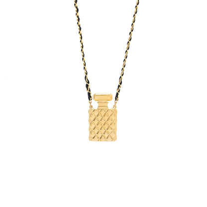 Chanel Large Model Perfume Bottle necklace GHW