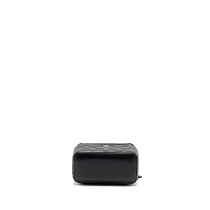 Chanel Long Vanity Case Caviar Black LGHW