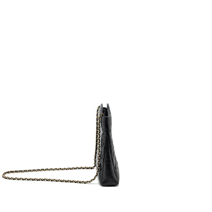 Chanel 23A Mini 31 Bag Calfskin Black LGHW (microchip)