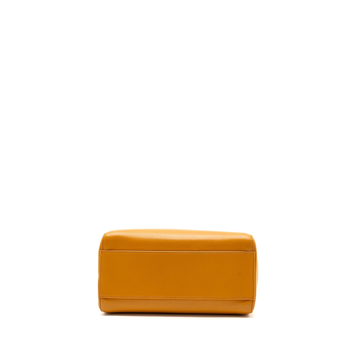 Fendi Mini Peekaboo Lambskin Bright Yellow