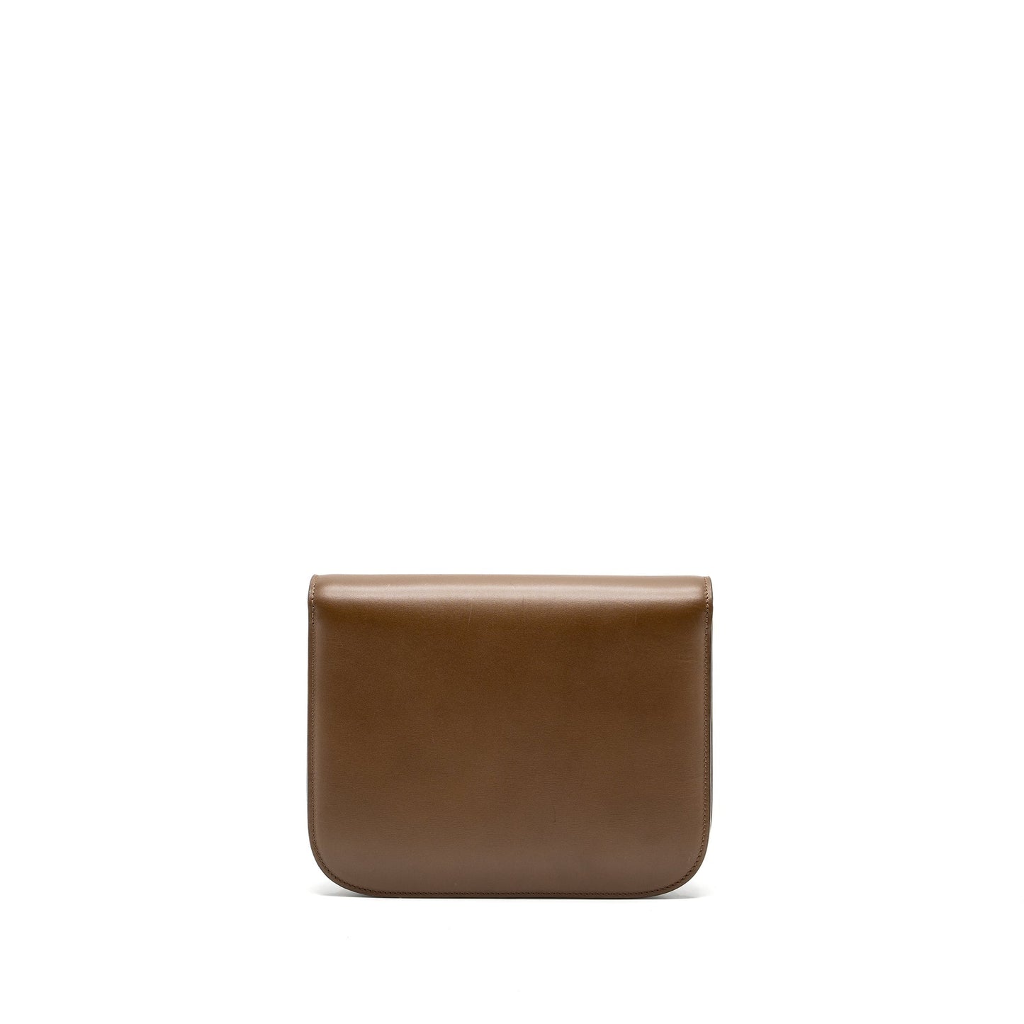 Celine medium classic box Purse calfskin camel