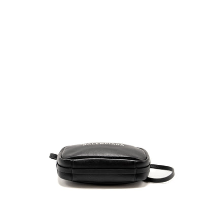 Balenciaga Everyday Camera Purse Calfskin Black