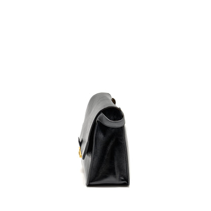 Fendi Kan U Mini Purse Leather Black