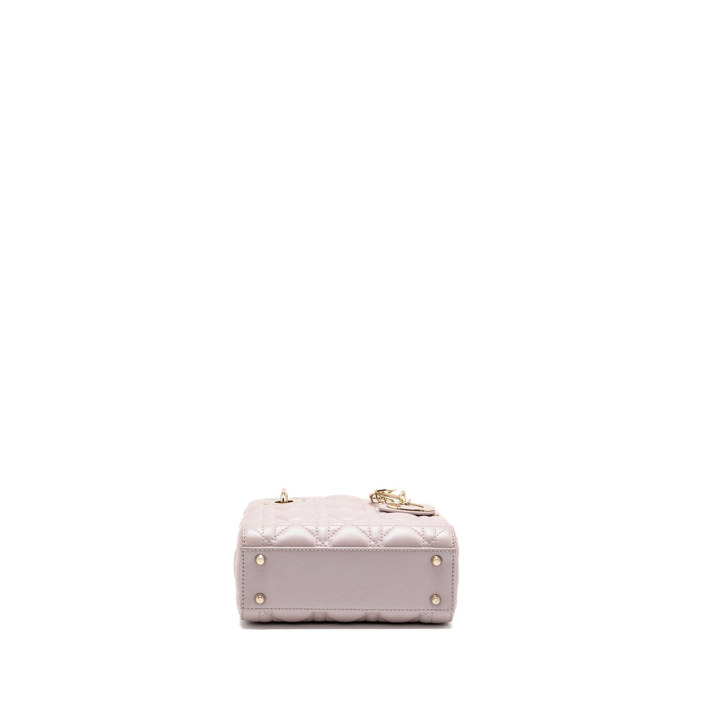 Mini Lady Dior Lambskin Light Pink