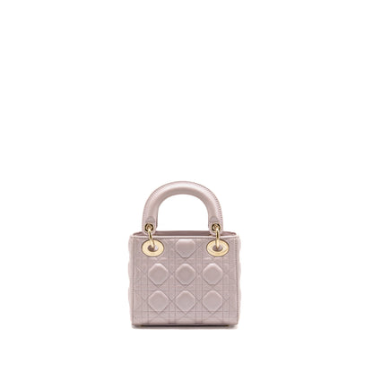 Mini Lady Dior Lambskin Light Pink