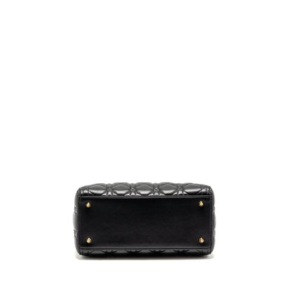 Dior Medium Lady Dior Lambskin Black