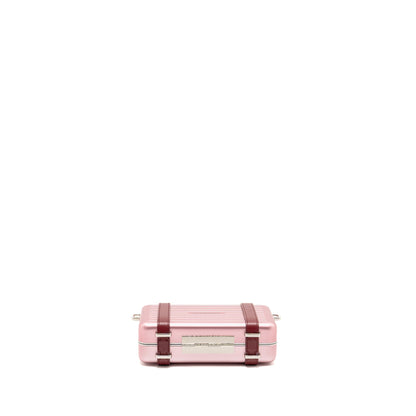 Dior Dior x Rimowa Mini Purse calfskin Pink/ Red
