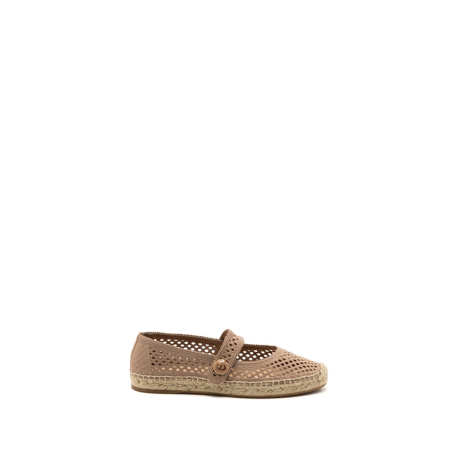 Dior Size 38 Caro espadrilles Fabric Light Pink