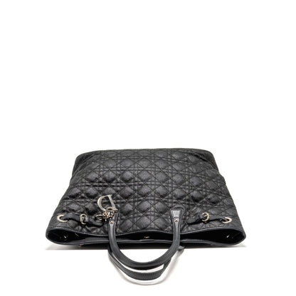 Dior Shopping Tote Purse Canvas Black
