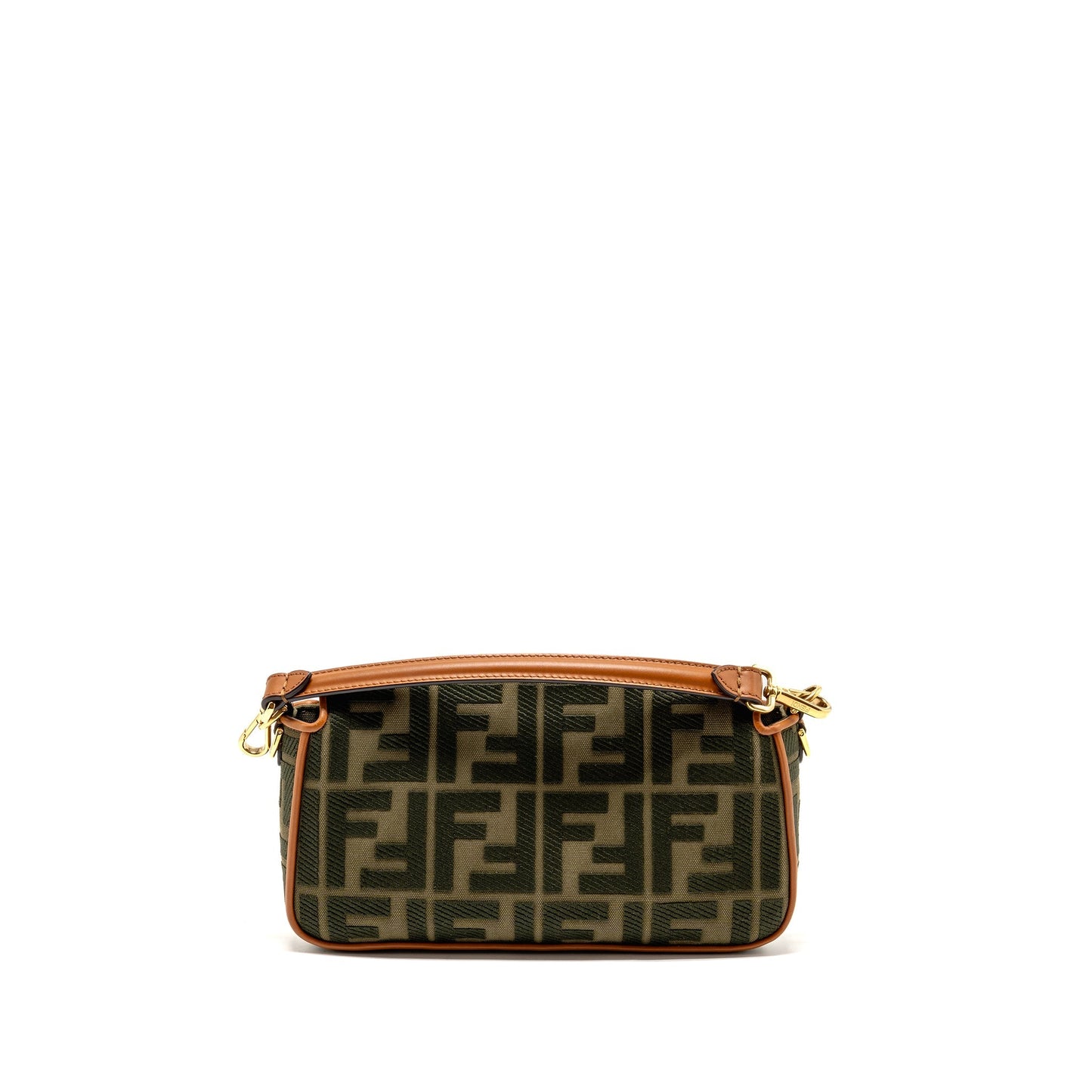 Fendi Baguette Mini Purse denim khaki green