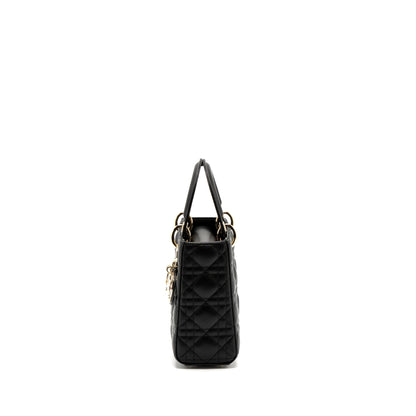 Dior Small Lady Dior Lambskin Black
