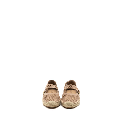 Dior Size 38 Caro espadrilles Fabric Light Pink