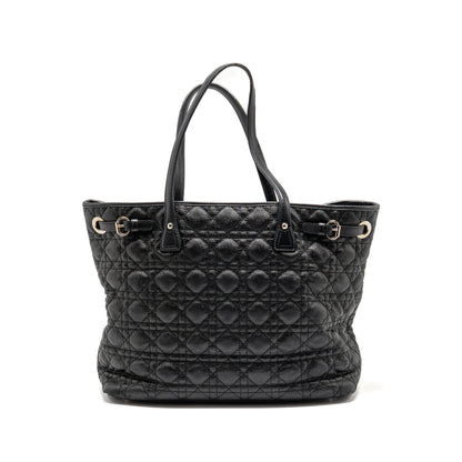 Dior Shopping Tote Purse Canvas Black