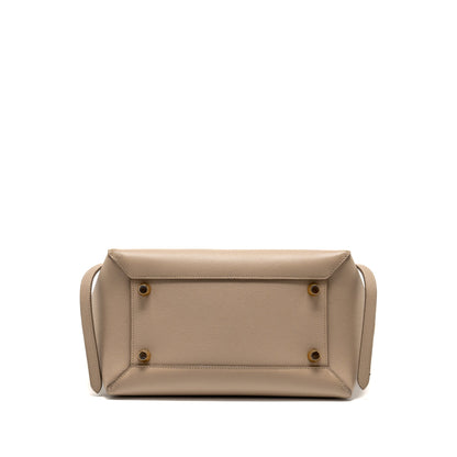 Celine Mini Belt Purse Calfskin Light Taupe