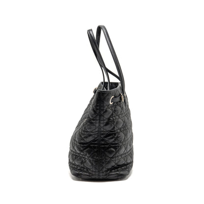 Dior Shopping Tote Purse Canvas Black