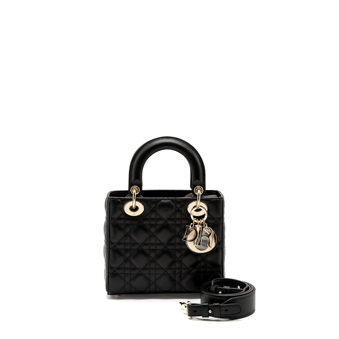 Dior Small Lady Dior Lambskin Black